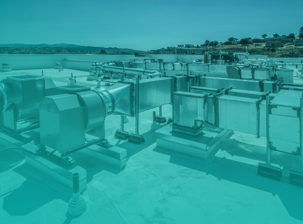 HVAC units on rooftop